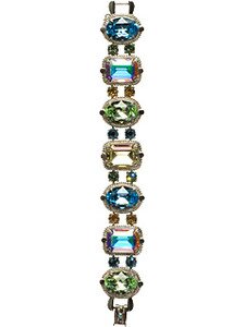 Sorrelli Egg Shell Swarovski Crystal Bracelet