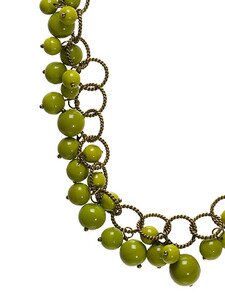 Sorrell Moss Green Necklace