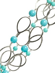 Sorrelli Bright Silver Turquoise Bracelet