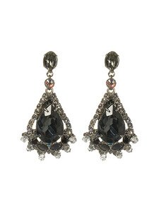 Sorrelli Silver Moon Swarovski Crystal Earrings