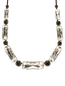 Sorrelli Crystal Metallic Swarovski Crystal Necklace