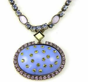 Sorrelli Hydrangea Swarovski Crystal Necklace