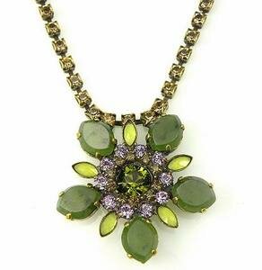 **SPECIAL ORDER**SORRELLI ARMY GIRL SWAROVSKI CRYSTAL PENDANT