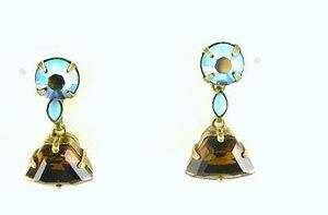 Sorrelli Desert Blue Swarovski Crystal Earrings