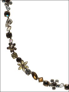 Sorrelli Toasted Almond Swarovski Crystal Necklace