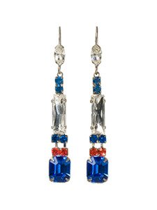 Sorrelli Orange Crush Crystal Earrings