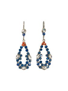 Sorrelli Orange Crush Crystal Earrings