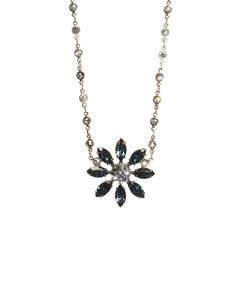 Sorrelli Glory Blue Crystal Necklace