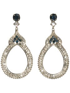 Sorrelli Glory Blue Crystal Earrings