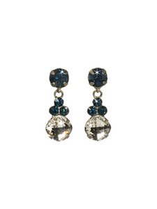 Sorrelli Glory Blue Crystal Earrings