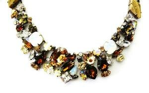 Sorrelli Toasted Almond Crystal Necklace