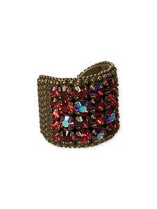 SORRELLI CRANBERRY CRYSTALRING