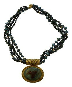 BARBARA GARWOOD DRAGON BLOOD PENDANT