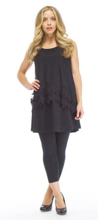 Mist Tank With Lace by Sympli