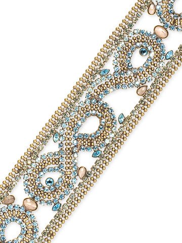 **SPECIAL ORDER**Sorrelli Aqua Bubbles Swarovski Crystal Bracelet