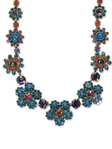 **SPECIAL ORDER**Sorrelli Captain N Teal Crystal Necklace