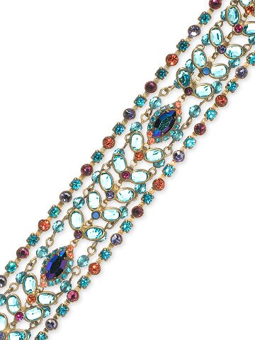 **SPECIAL ORDER**Sorrelli Captain N Teal Crystal Bracelet