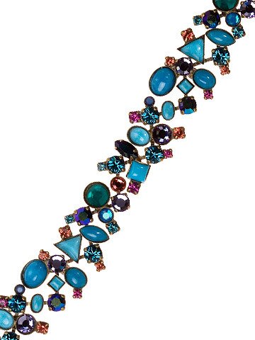 **SPECIAL ORDER**Sorrelli Captain N Teal Crystal Bracelet