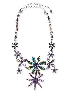 Sorrelli Chantilly Lace Crystal Necklace