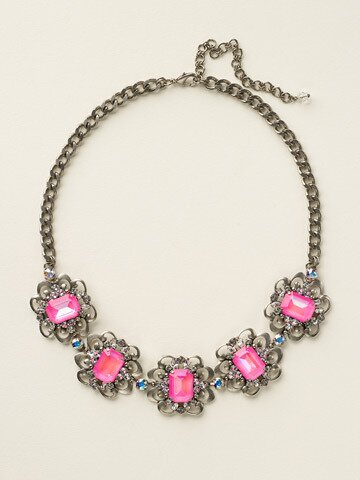 ***SPECIAL ORDER**SORRELLI PINK MUTINY CRYSTAL NECKLACE